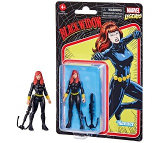 Figura Black Widow Marvel Retro Collection 9Cm