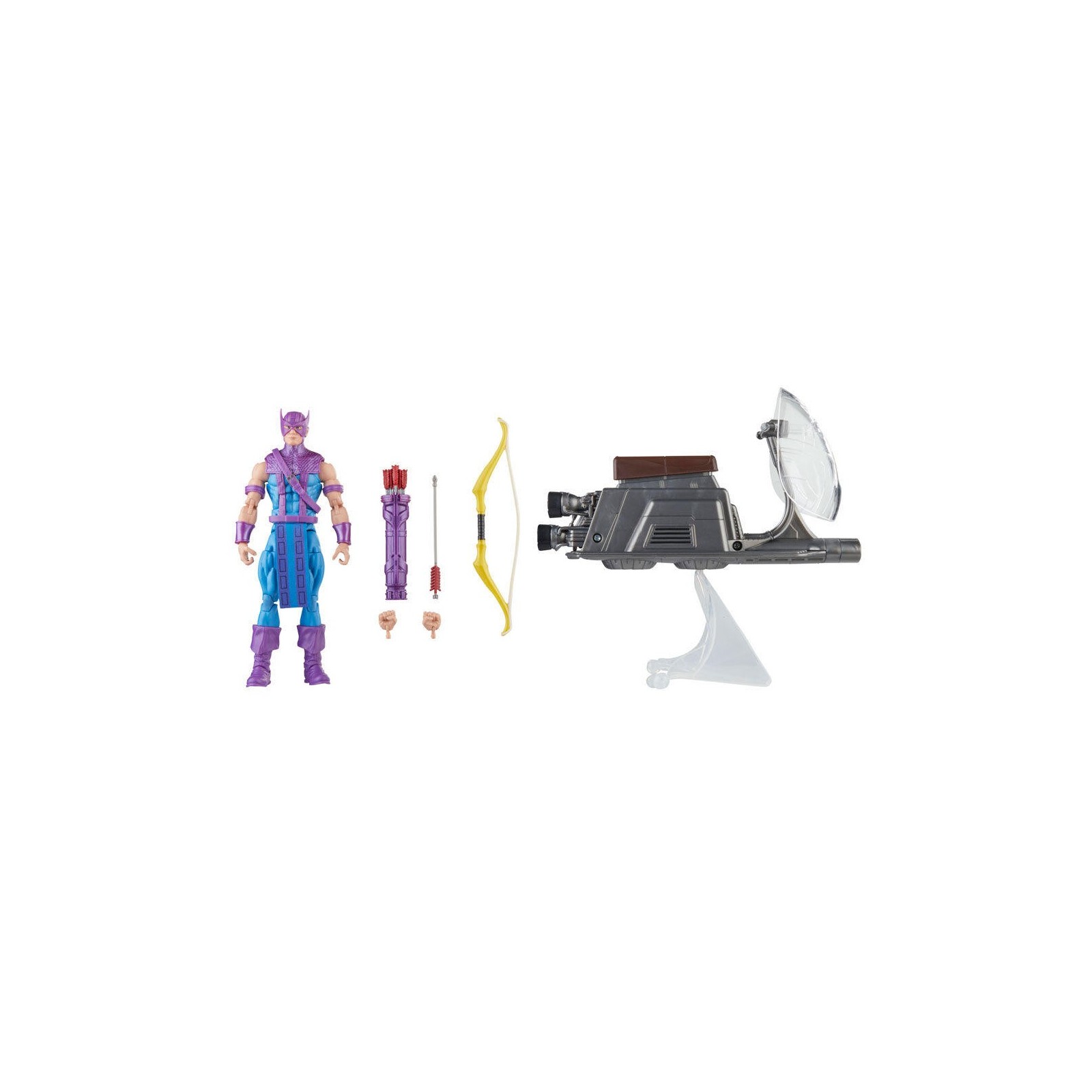 Figura Hawkeye With Sky-Cycle Beyond Earths Mightiest Los Ve