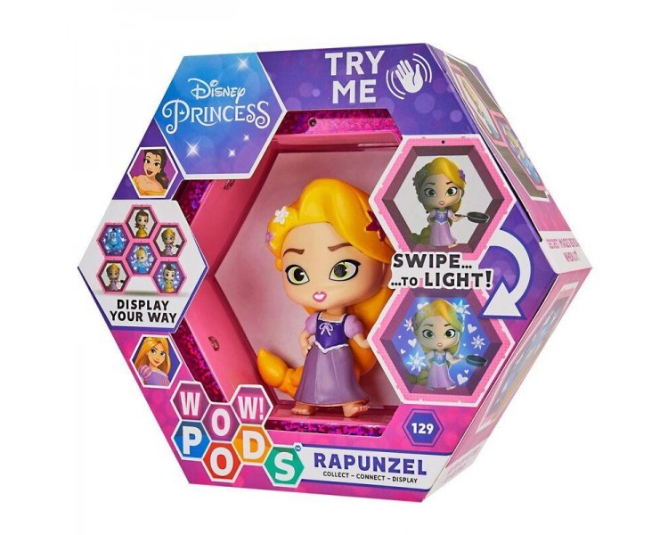 Figura Led Wow! Pod Rapunzel Princesas Disney