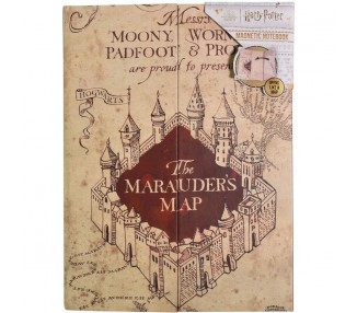 Cuaderno A5 Marauders Map Harry Potter 6 Unidades