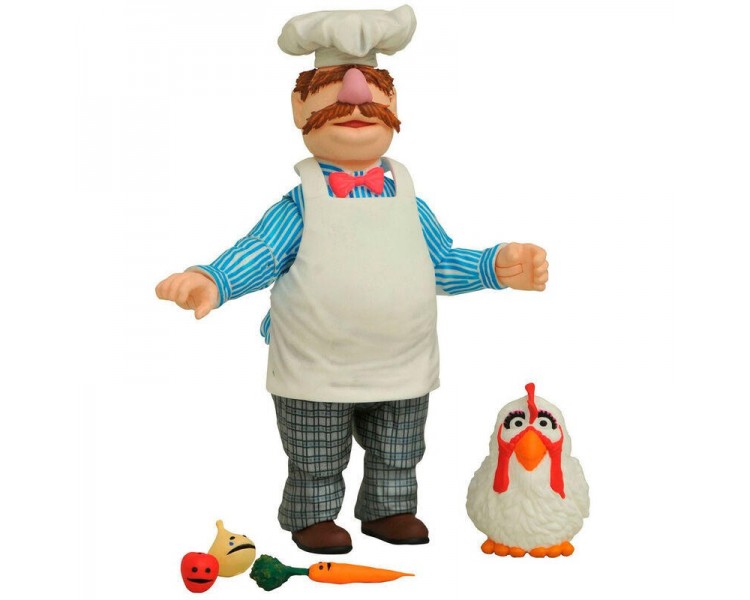 Figura The Swedish Chef And Kitchen Supplies Los Teleñecos 2