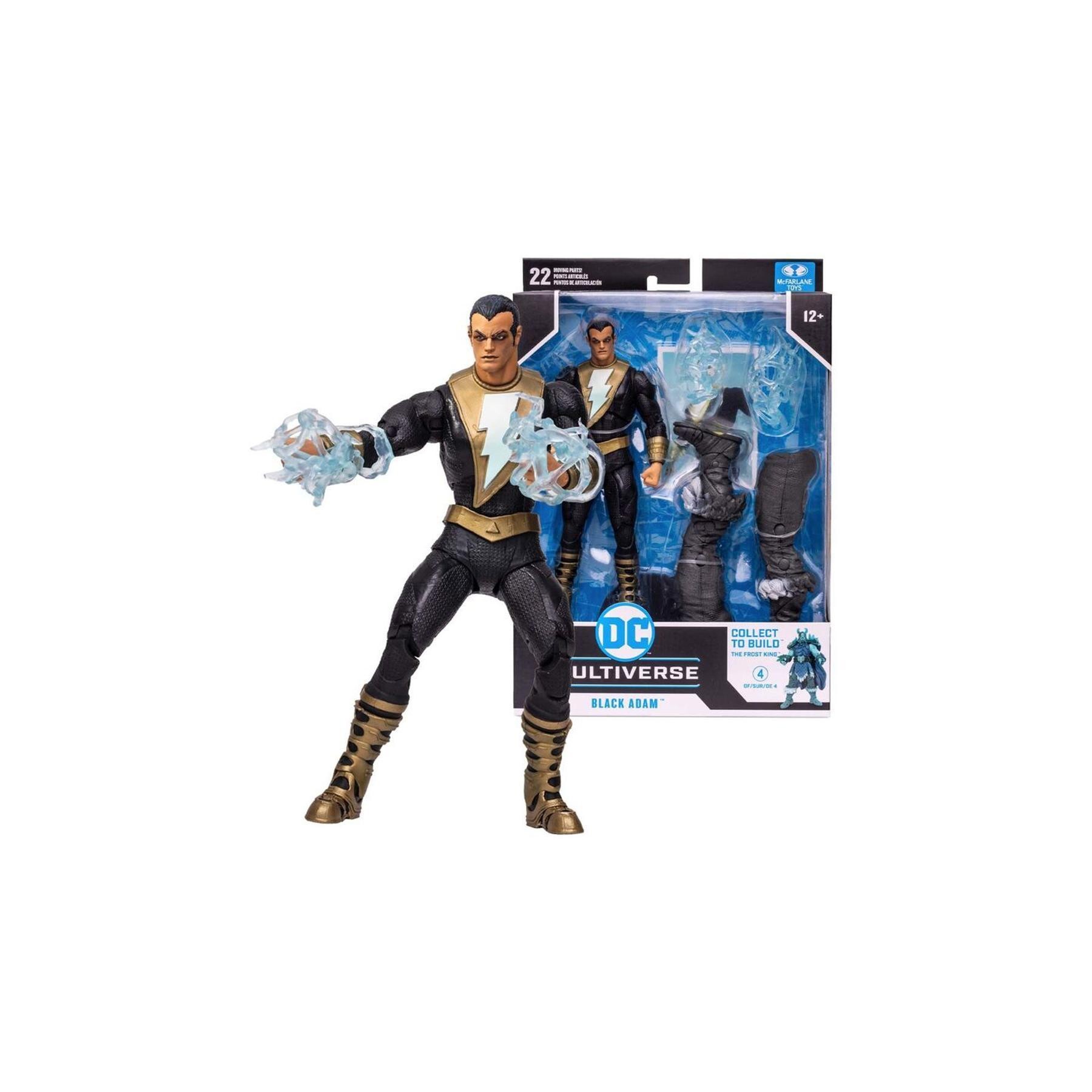 Figura Black Adam Multiverse Dc Comics 18Cm