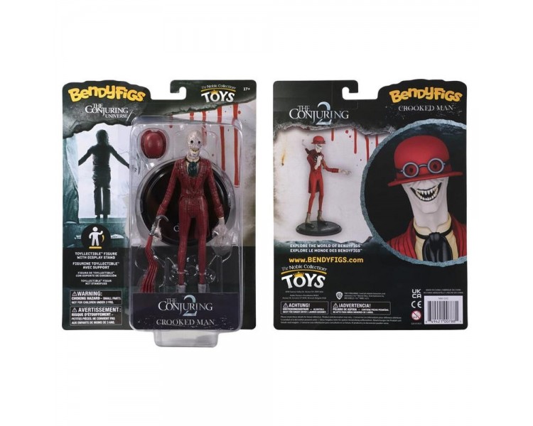 Figura Maleable Bendyfigs Crooked Man Expediente Warren 19Cm