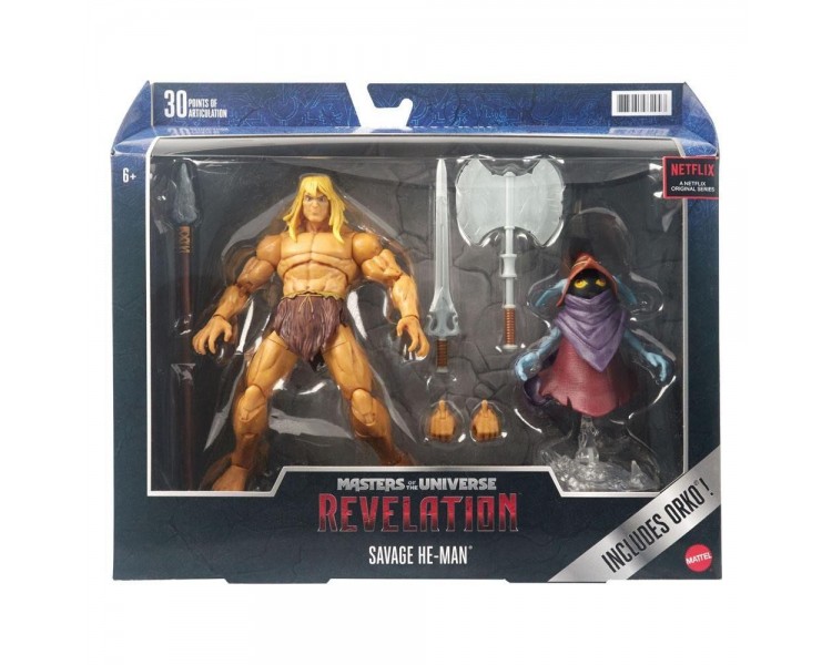 Figura He-Man Savage Masters Of The Universe Revelation Mast