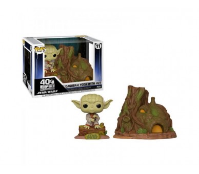 Figura Pop Star Wars Yoda'S Hut 12 Unidades