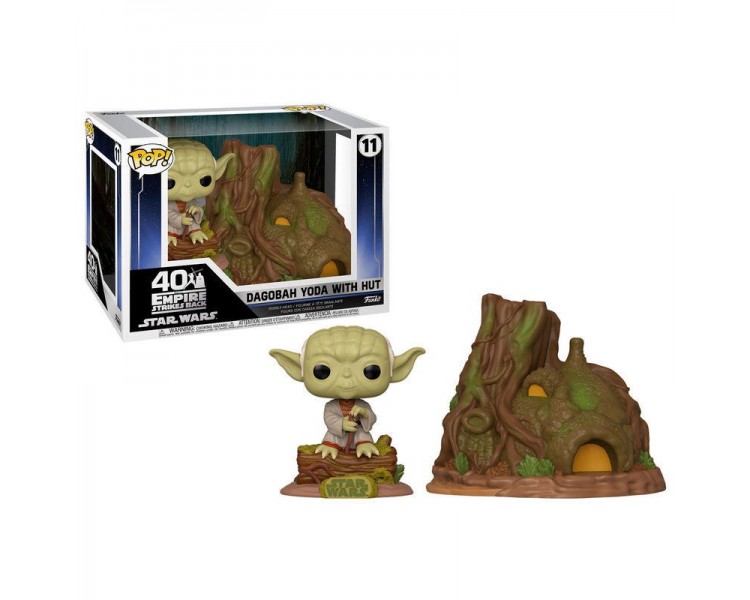 Figura Pop Star Wars Yoda'S Hut 12 Unidades