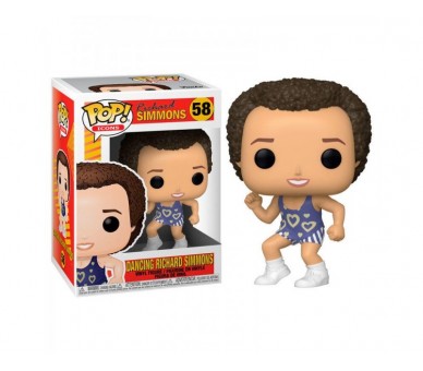 Figura Pop Dancing Richard Simmons 4 Unidades