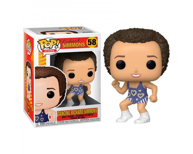 Figura Pop Dancing Richard Simmons 4 Unidades