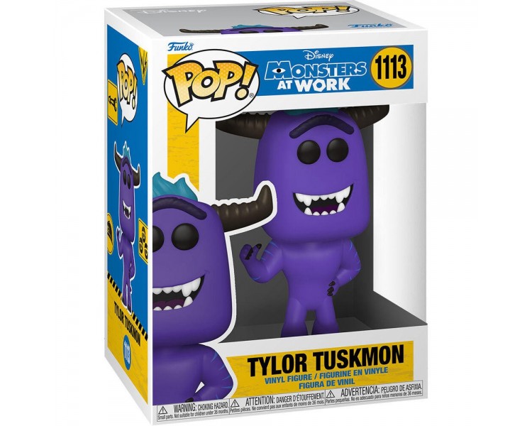 Figura Pop Disney Monsters At Work Tylor Tuskmon