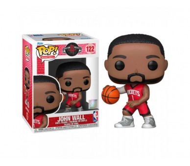 Figura Pop Nba Celtics Rockets Johnwall Red Jersey