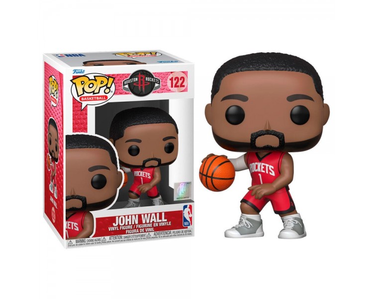 Figura Pop Nba Celtics Rockets Johnwall Red Jersey