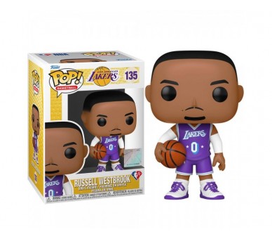 Figura Pop Nba Russell Westbrook City Edition 2021