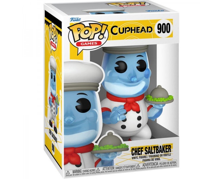 Figura Pop Cuphead Chef Saltbaker