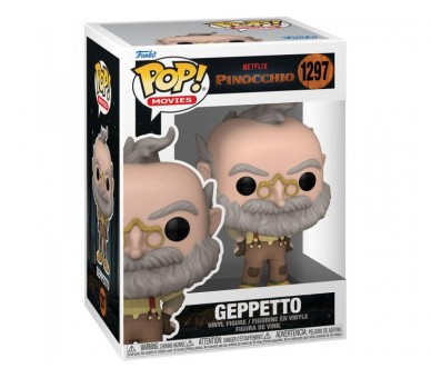 Figura Pop Netflix Pinocchio Geppeto