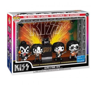 Figura Pop Moments Deluxe Kiss Alive Ii Tour 1978