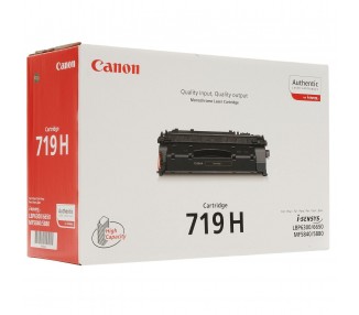 Toner Canon 719 H Negro 6400 Paginas Lbp6300 -  Lbp6650 -  M