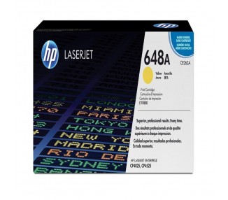 Toner Hp 648A Ce262A Amarillo Ce262A Cp4525Dn