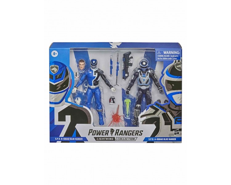 Figura Hasbro Power Rangers Blue Ranger A & Blue Ranger B Pa
