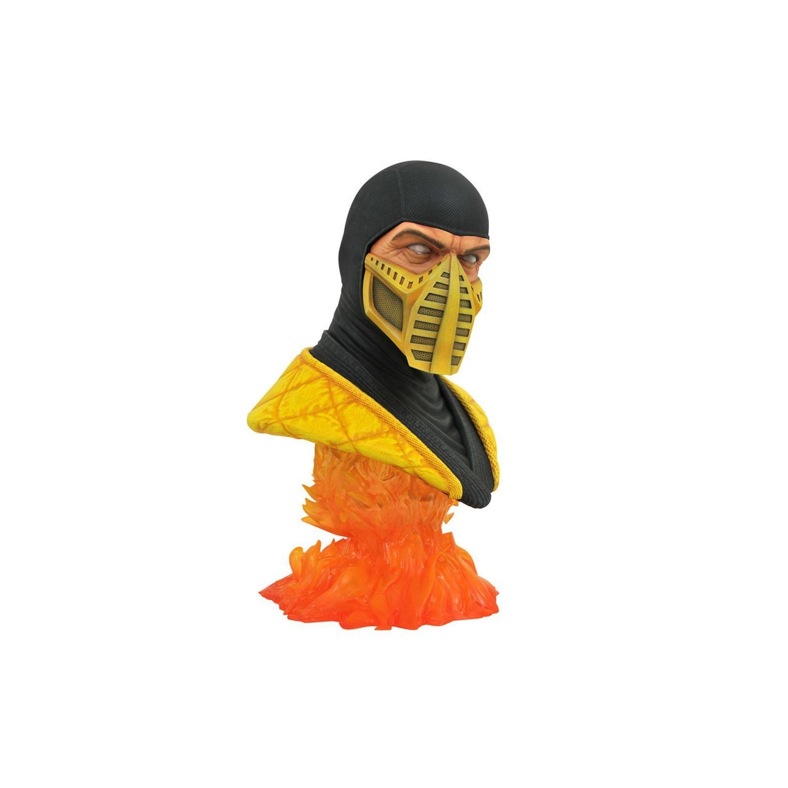 Figura Busto Diamond Select Toys Mortal Kombat Scorpion Esca