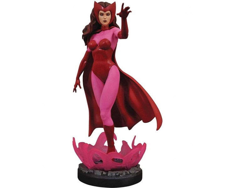 Figura Diamond Collection Marvel Comics Bruja Escarlata Scar