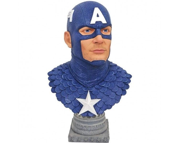 Figura Diamond Collection Marvel Comics Capitan America Lege