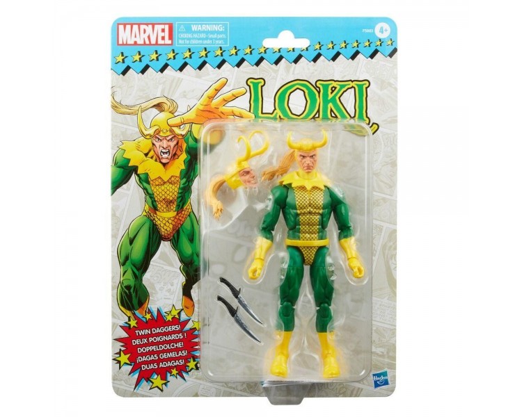 Figura Hasbro Marvel Legends Loki Clasico F58835L0
