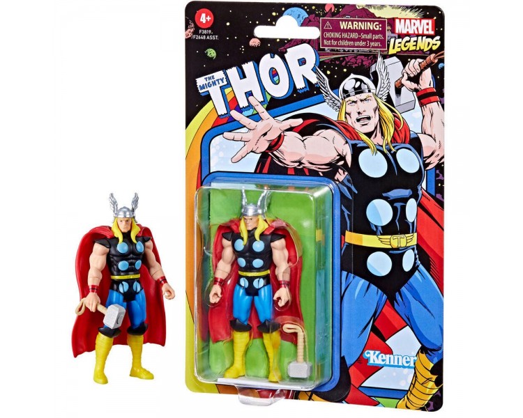 Figura Hasbro Mighty Thor 9.5 Cm Fantastic Four Marvel Lege