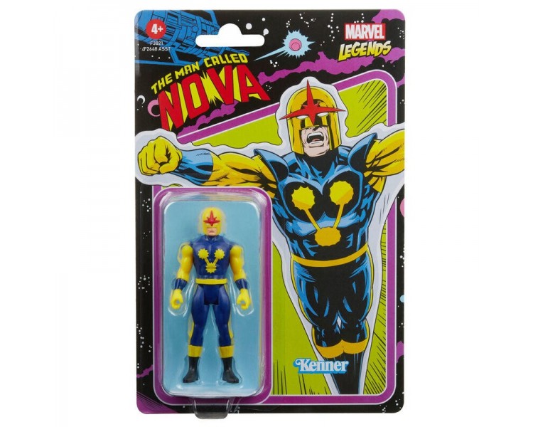 Figura Hasbro Nova 9.5 Cm Marvel Legends Retro F26705X0