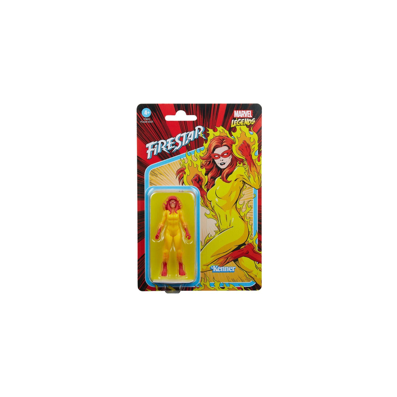 Figura Hasbro Firestar 9.5 Cm Marvel Legends Retro F38225X0