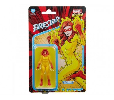 Figura Hasbro Firestar 9.5 Cm Marvel Legends Retro F38225X0