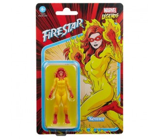 Figura Hasbro Firestar 9.5 Cm Marvel Legends Retro F38225X0