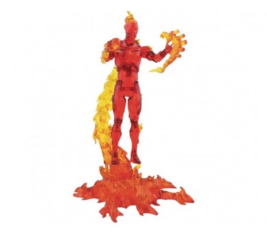 Figura Diamond Select Toys Marvel Los 4 Fantasticos Antorcha