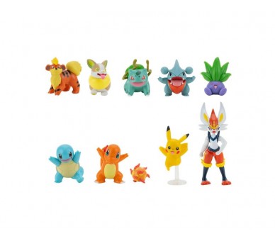 Figuras Pokemon Multipack 10