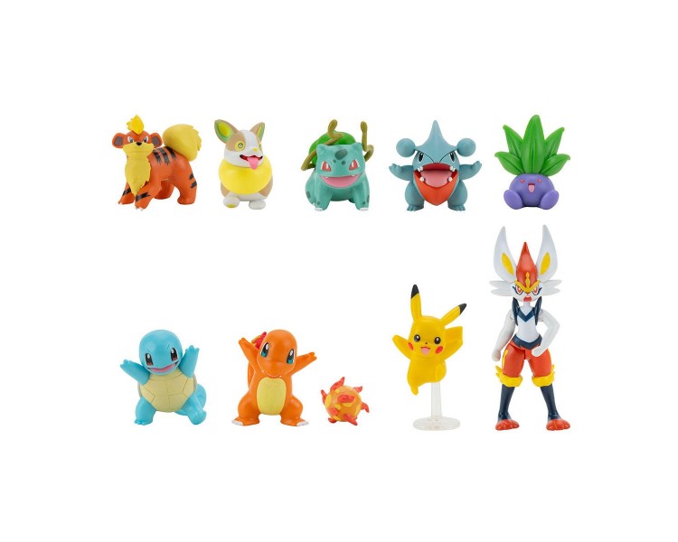 Figuras Pokemon Multipack 10