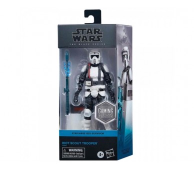Figura Hasbro Star Wars Jedi Survivorriot Scout Trooper Bla