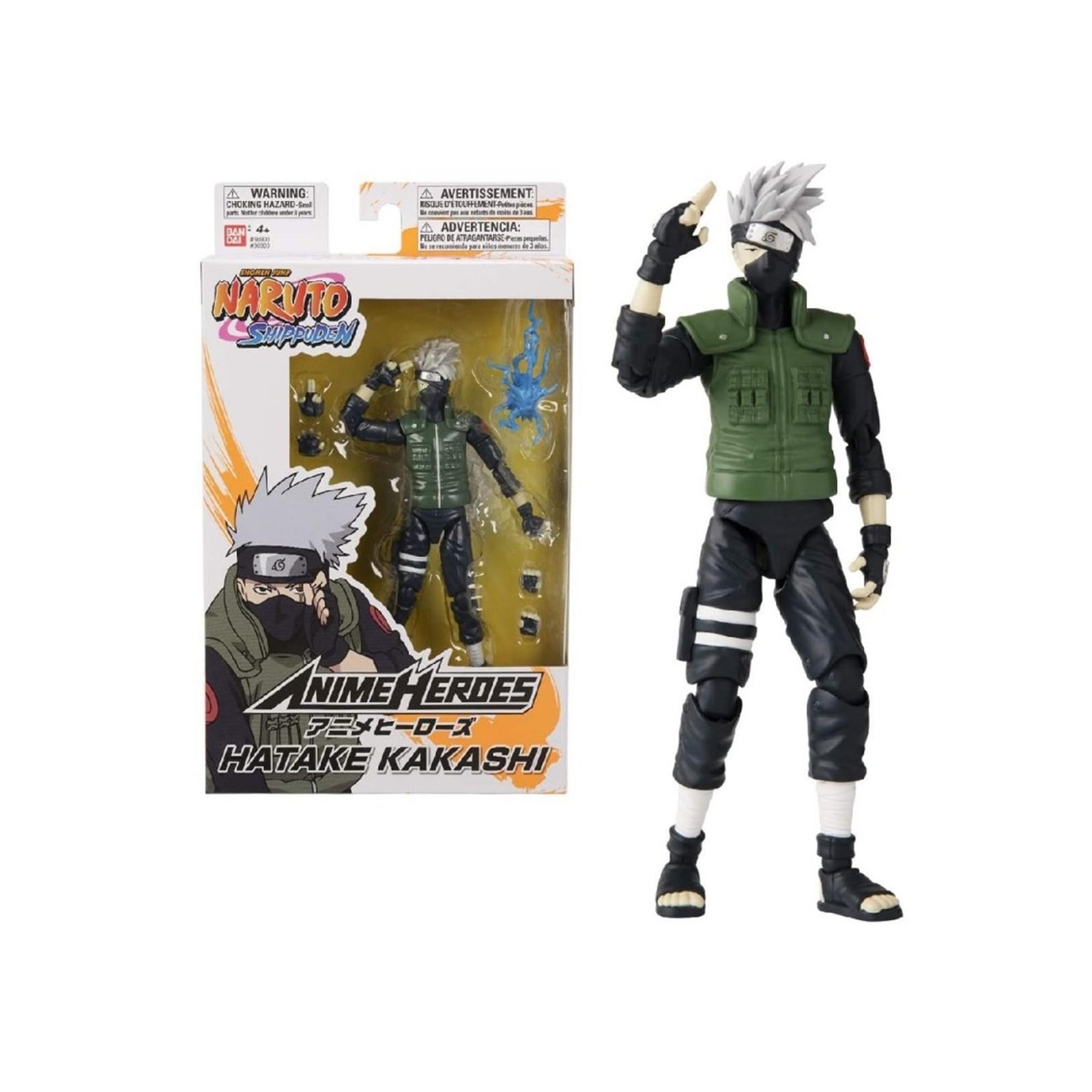 Figura Bandai Anime Heroes Naruto Hatake Kakashi