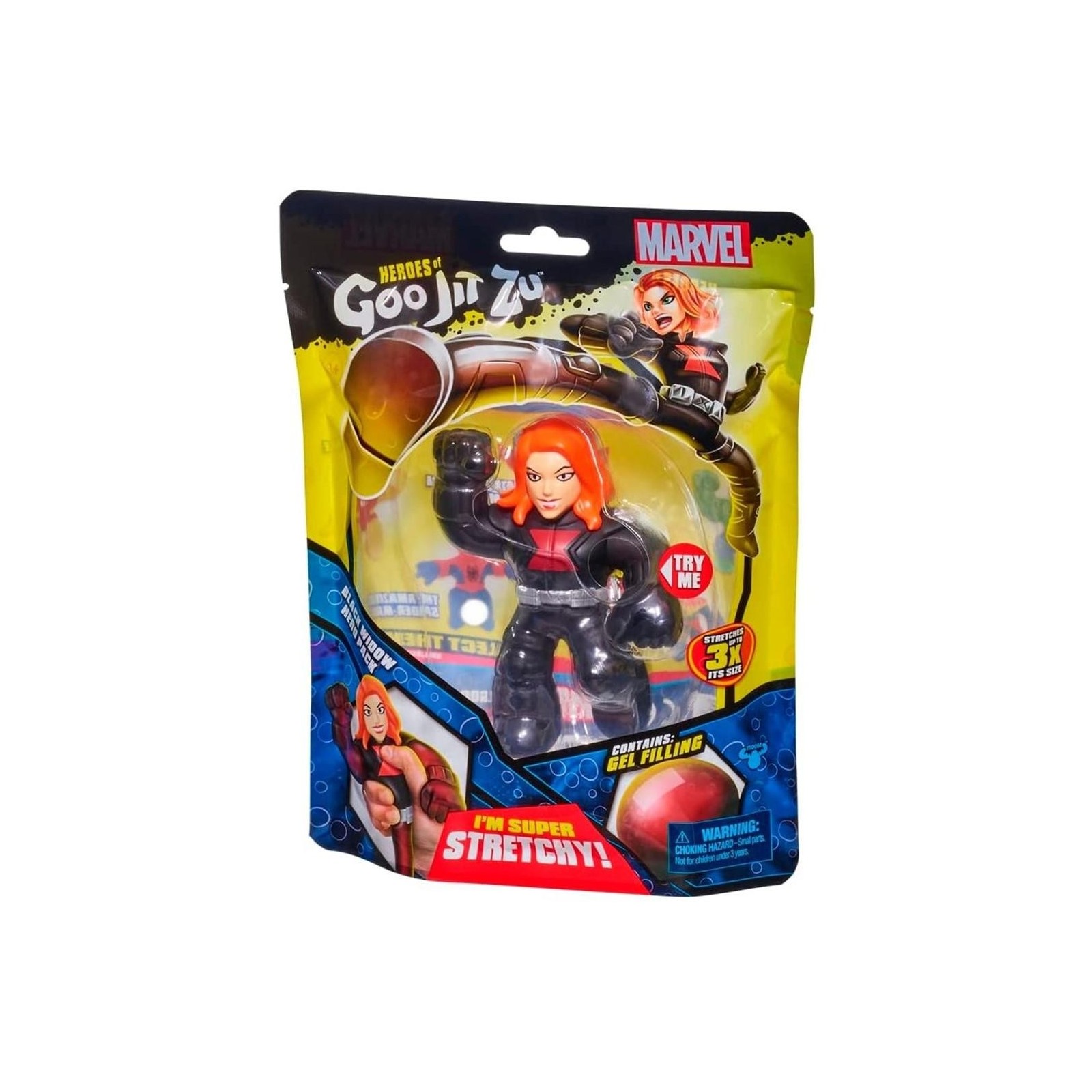 Figura Bandai Goo Jit Zu Marvel Black Widow