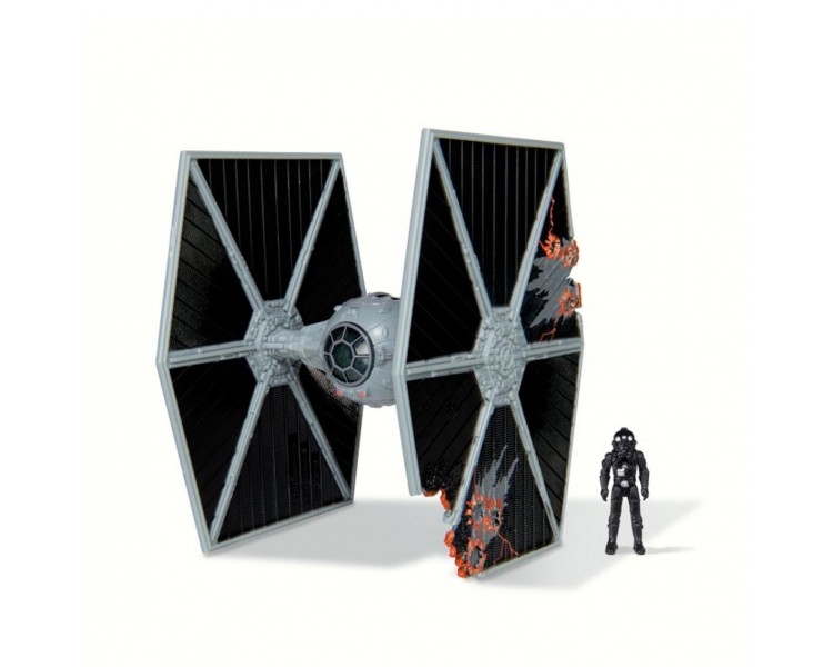 Figura Jazzwares Nave 8Cm Tie Fighter Y Figura