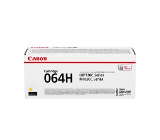 Cartucho Toner Canon 064H Amarillo 10400 Paginas