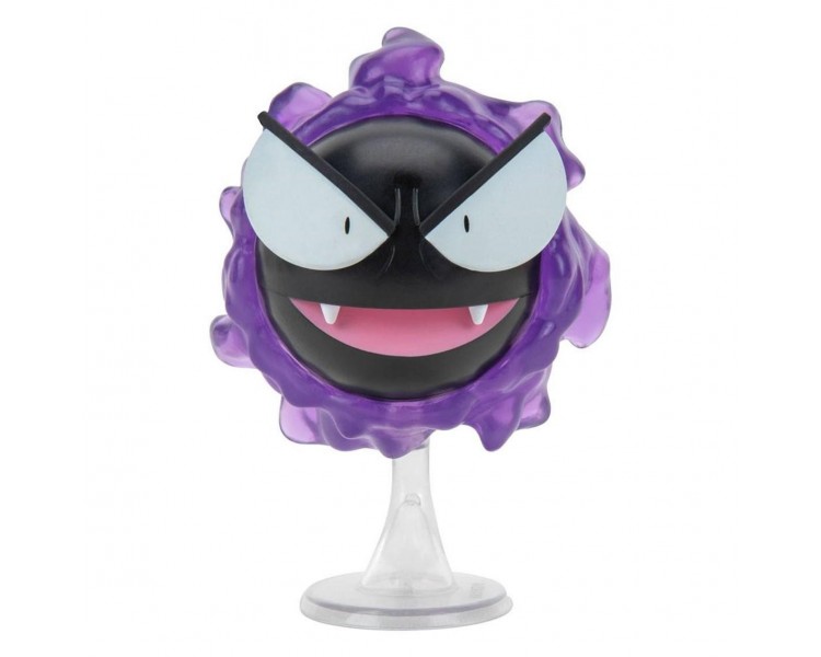 Figura Jazwares Pokemon Batalla Gastly 7.5 Cm