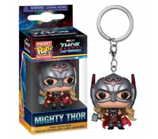 Llavero Funko Pop Marvel Pocket Thor Love And Thunder Mighty