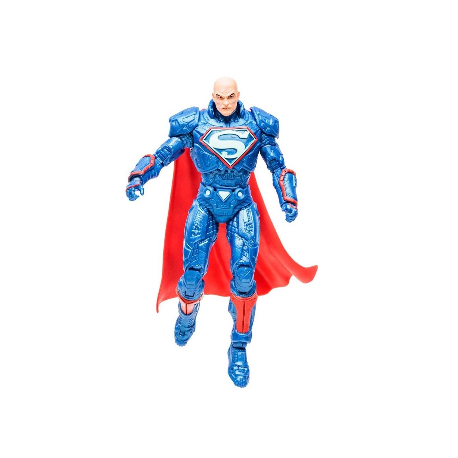 Figura Mcfarlane Multiverso Dc Lex Luthor In Power Suit