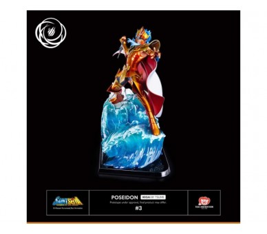 Figura Tsume Arts Saint Seiya Poseidon Resina Escala 1 - 6 I