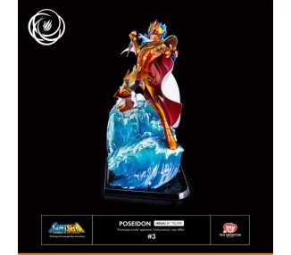 Figura Tsume Arts Saint Seiya Poseidon Resina Escala 1 - 6 I