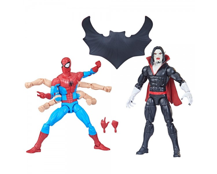 Figuras Spiderman & Morbius The Amazing Spiderman Marvel 15C