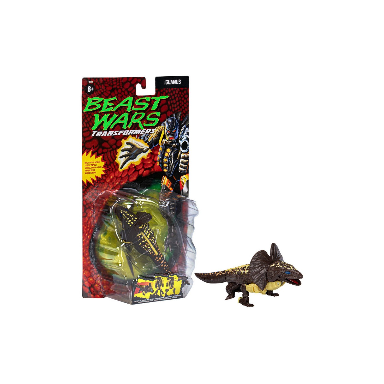 Figura Hasbro Transformers Gen Beast Wars Vintage Iguanas