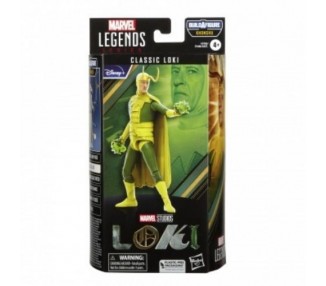 Figura Hasbro Marvel Legends Series Loki Clásico