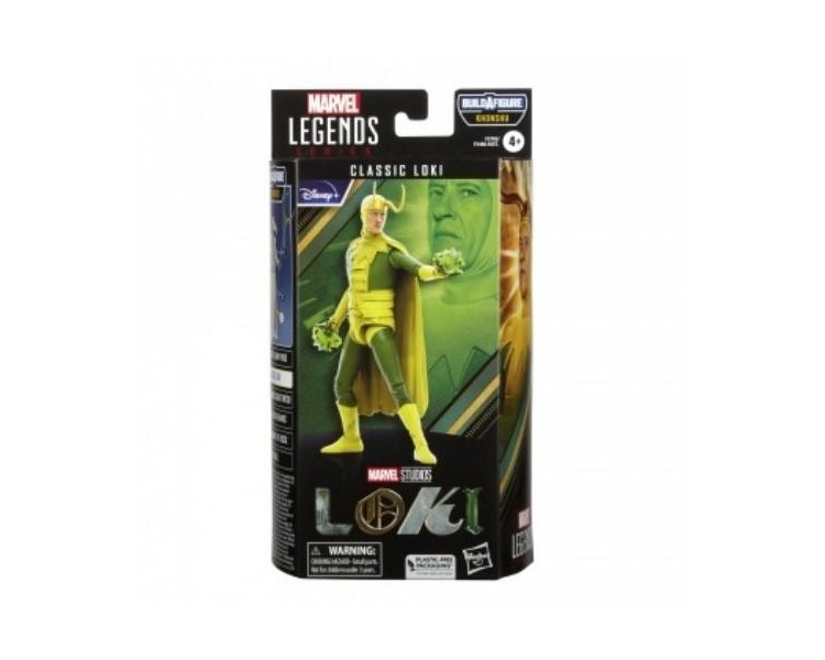 Figura Hasbro Marvel Legends Series Loki Clásico