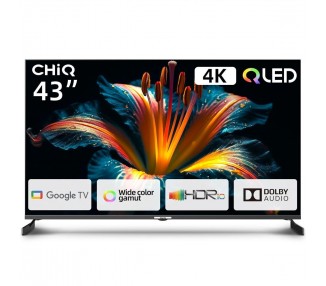 Televisor Chiq 43Pulgadas Qled U43Qm8V 3840 X 2160 Google Tv