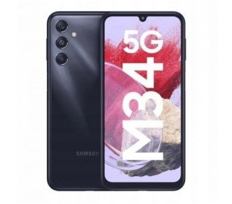 Smartphone Samsung Galaxy M34 6.5"/ 6Gb/ 128Gb/ 5G/ Azul Osc